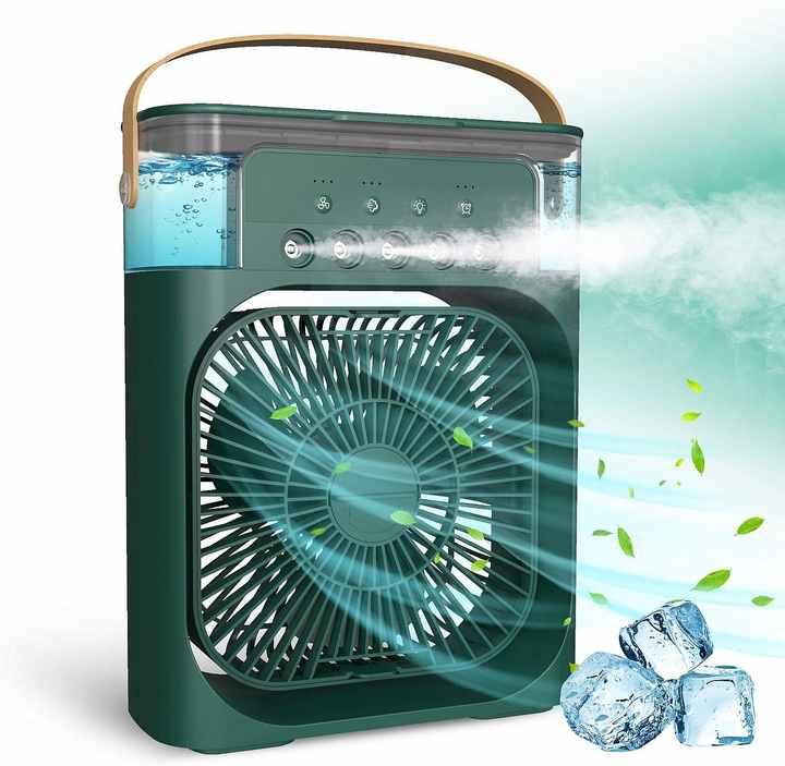 Ventilator si umidificator portabil
